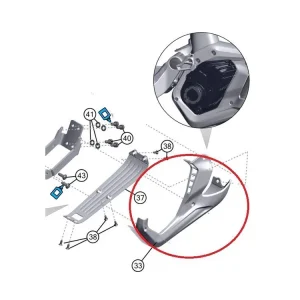 Super Cena Kryt motoru pravý LAPIERRE Overvolt BES3 / GHOST E-ASX 130/160 750Wh