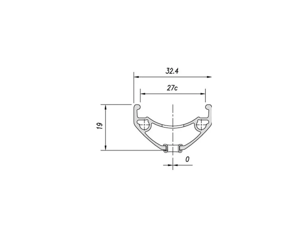 Objednat Nyní Ráfek CROSS-R 27 29 32D TLR černý