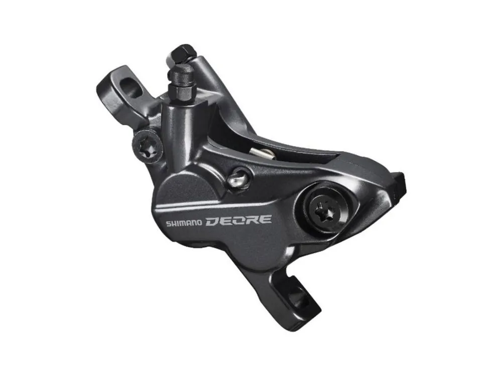 Třmen brzd. Deore BR-M6120 4-píst hydraulický Post Mount+plotýnky D03S Kup Teď