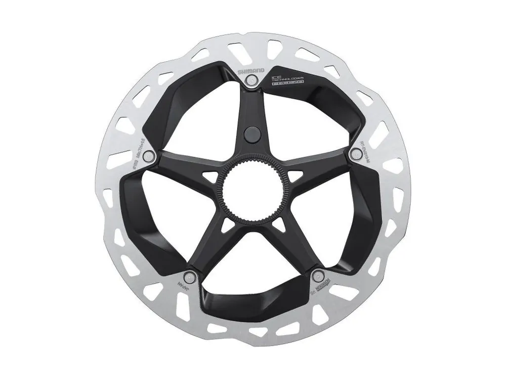 Kotouč brzdový RT-EM910 180mm Steps Center Lock Ice Tech (venk. utahů.) Hit Sezóny