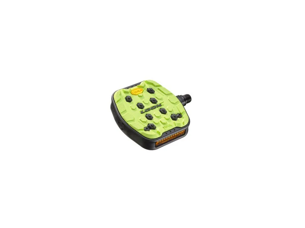 Vysoce Kvalitní Pedále LOOK Trail Grip - Lime