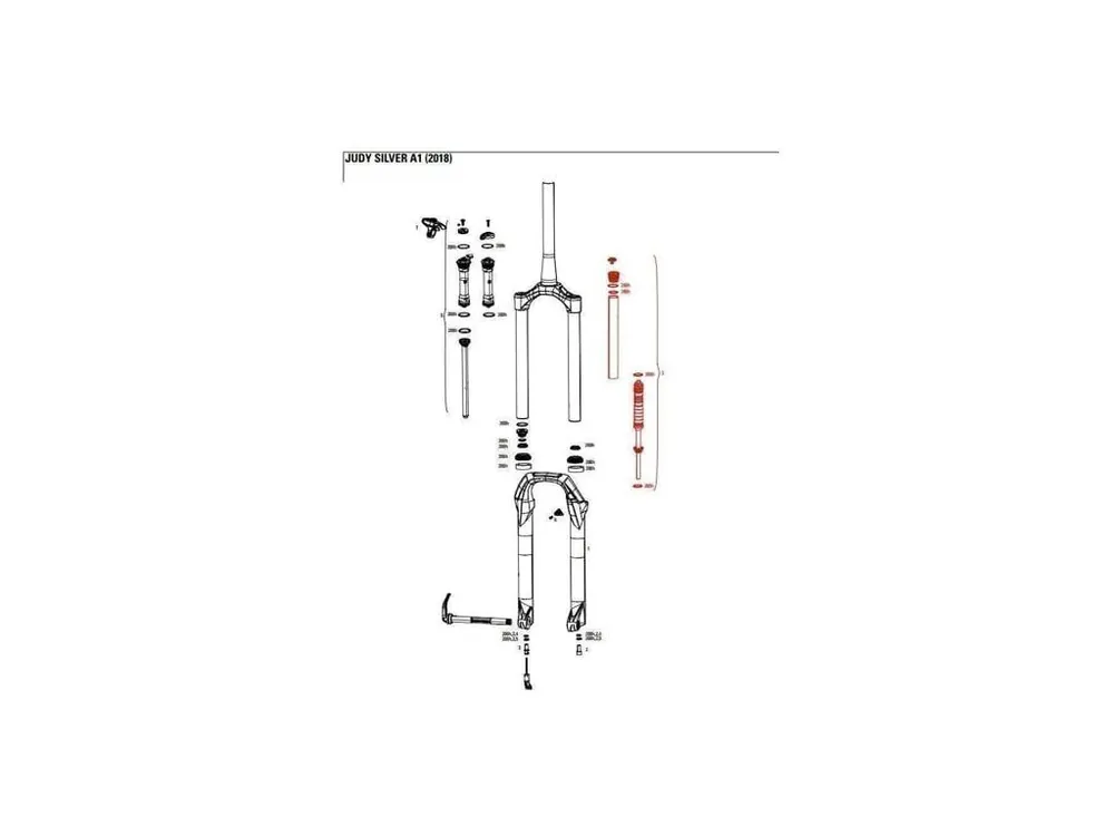 ROCKSHOX SPRING INT LEFT SA JUDYS 30S TP.8 80-120 Levný