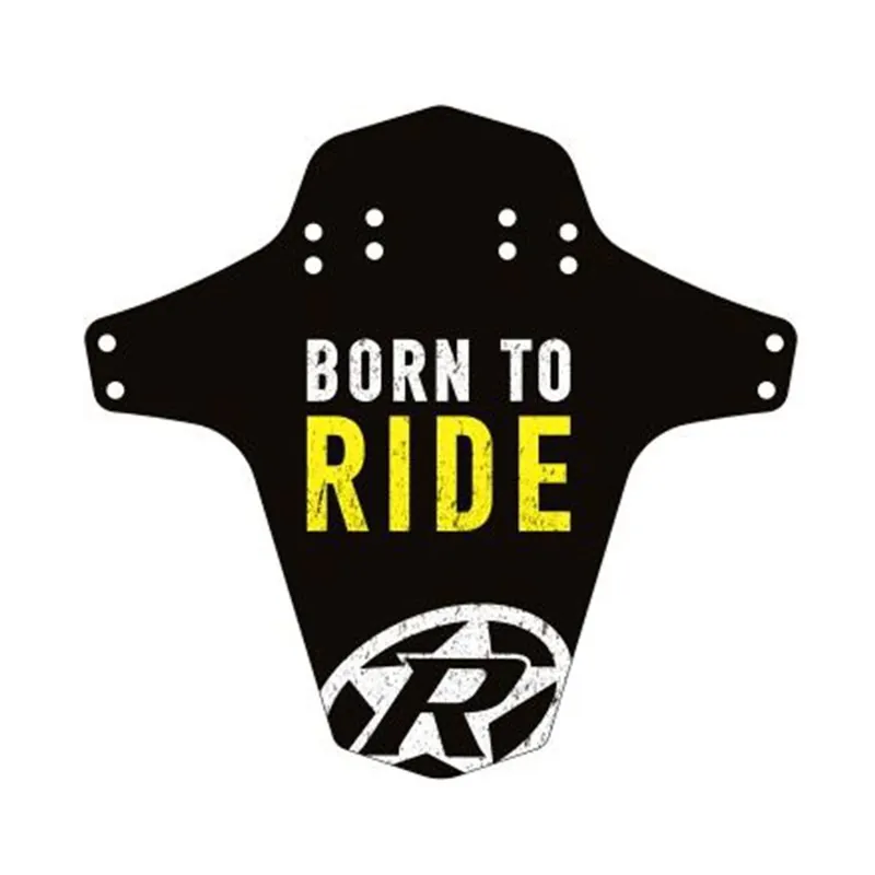 Blatník - REVERSE MudGuard Born to ride - Black / Yellow Vrácení Zdarma