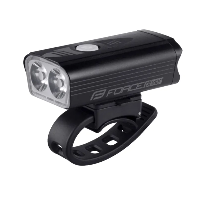 Víkendová Akce Přední světlo - FORCE Diver 900 LM USB - Black