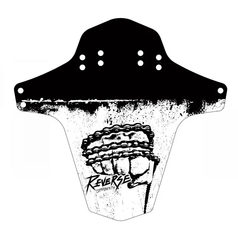 Blatník - REVERSE MudGuard Fist - černá/bílá Cenově Výhodný