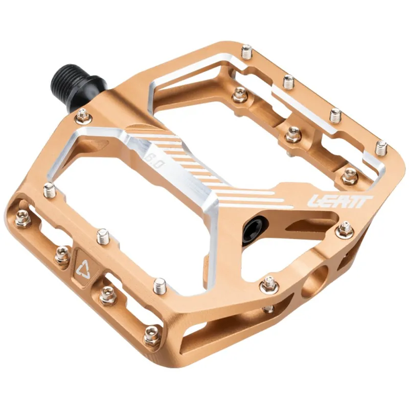 Poslední Šance Pedály - LEATT AllMtn 6.0 Flat Wide - Frost Bronze