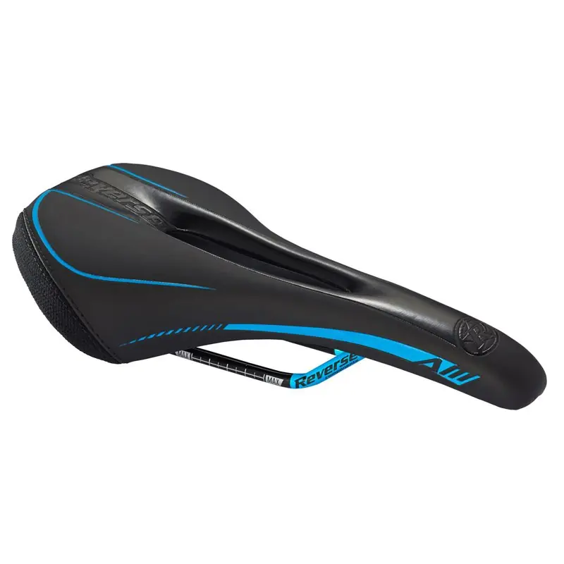 Sedlo MTB - REVERSE AM Ergo CrMo - Black / Blue Cenový Hit