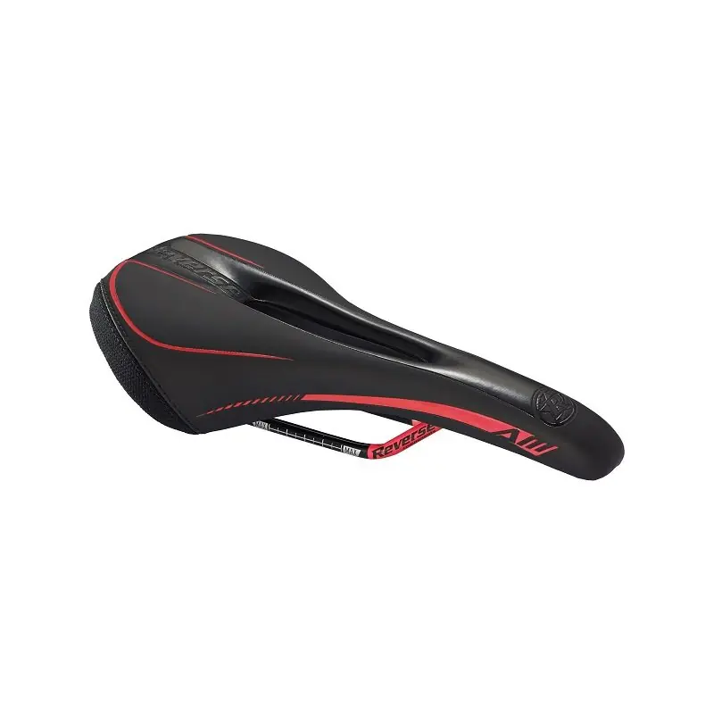 Sedlo MTB - REVERSE AM Ergo CrMo - Black / Red Odeslání Ihned