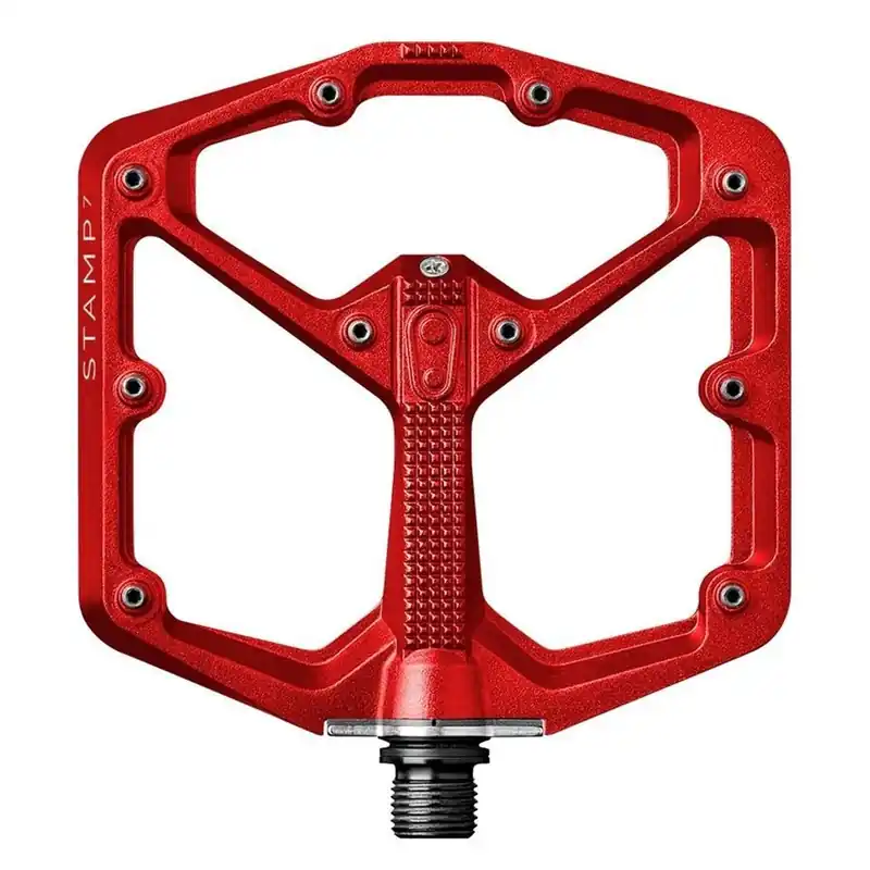 Pedály MTB - CRANKBROTHERS Stamp 7 - Red Speciální Cena