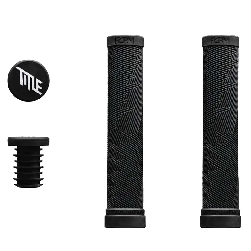 Gripy - TITLE Form Grips - Black Nejlepší Cena