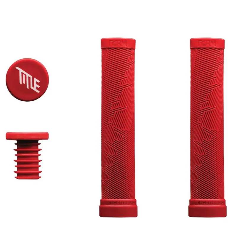 Gripy - TITLE Form Grips - Red Přímo Od Výrobce