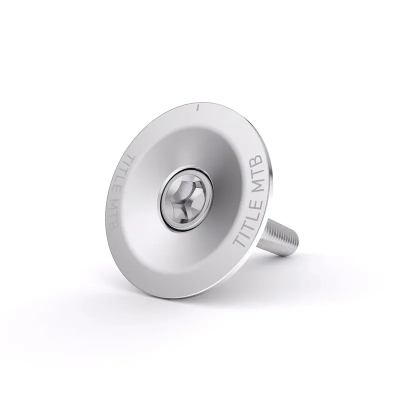 Víčko a ježek hlavového složení - TITLE Top Cap and Bolt - Chrome Levný