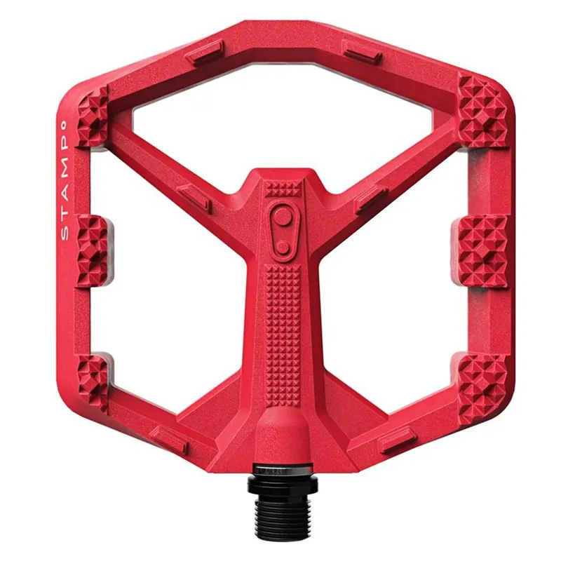 Značkový Pedály MTB - CRANKBROTHERS Stamp 0 - Bright Red