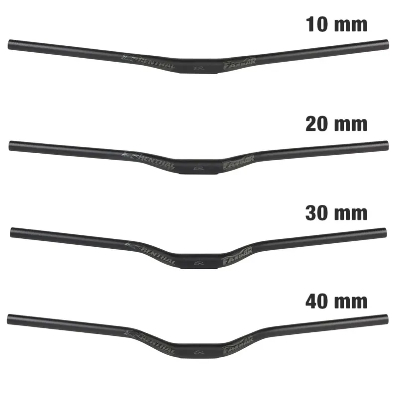 Řídítka MTB - RENTHAL Fatbar 31.8 V3 800 - černá Akce