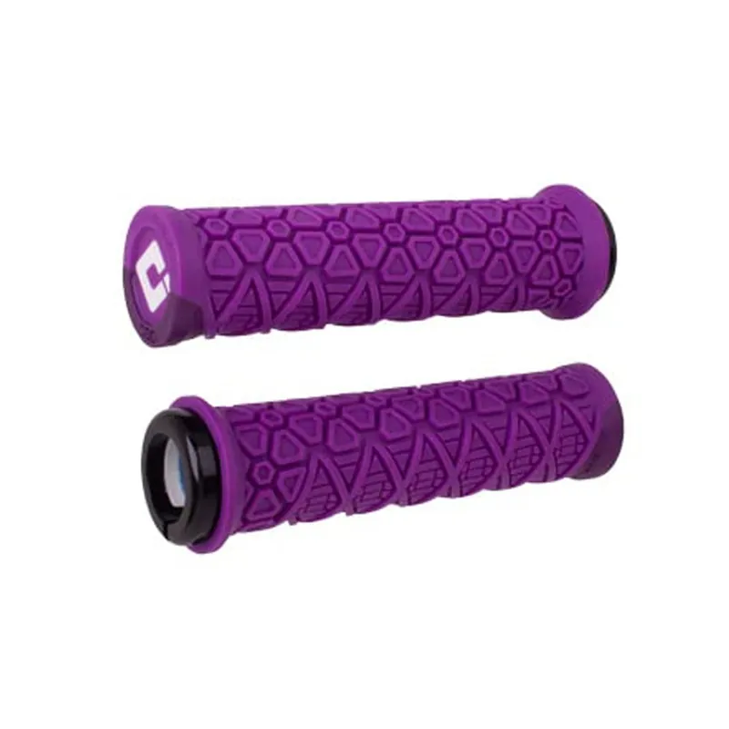 Gripy - ODI Vanquish V2.1 Lock-On - Purple/Metallic Purple Zlevněný