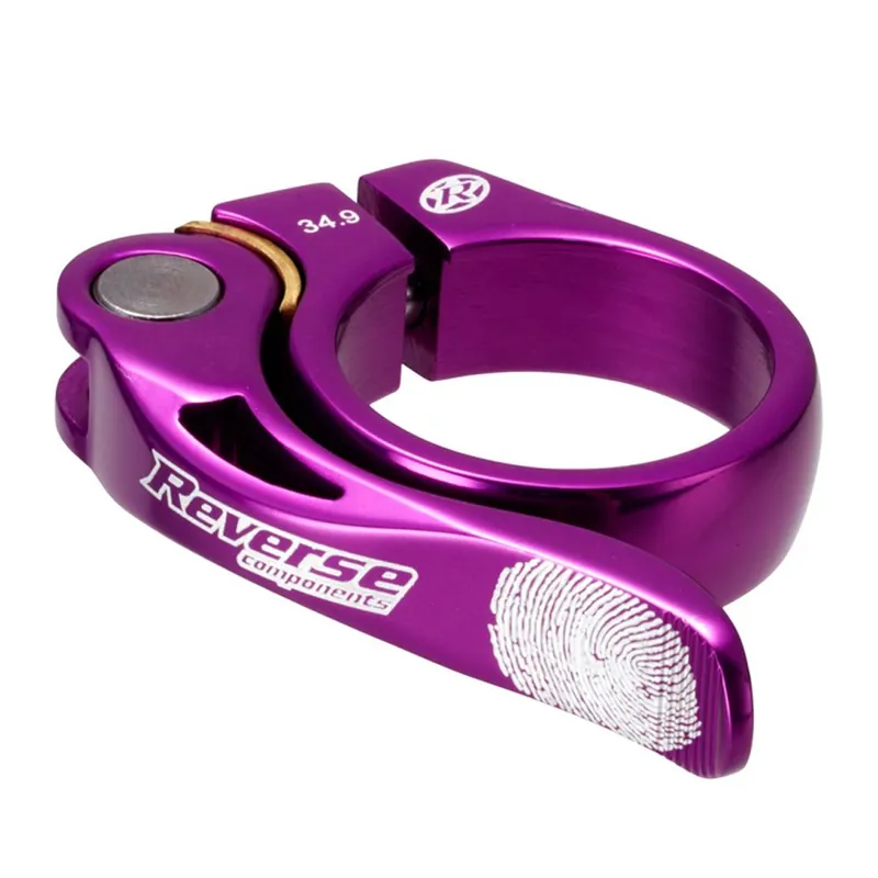 Nejlepší Cena Sedlová spona - REVERSE Long Life QR 34,9mm - Fialová