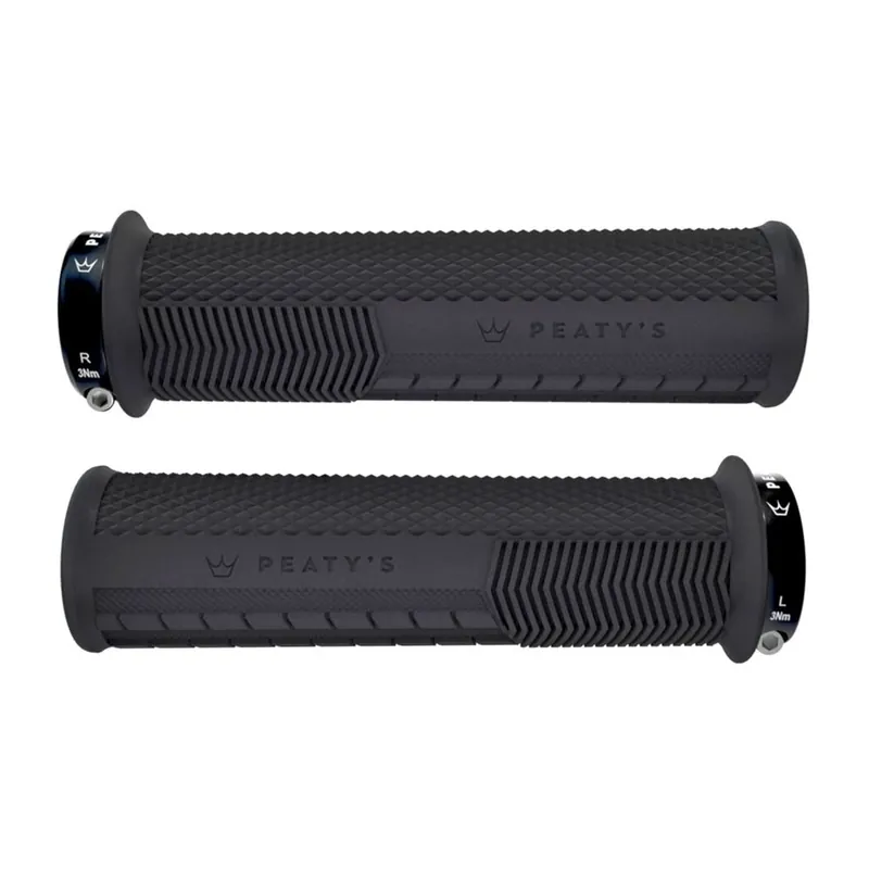 Akční Cena Gripy - PEATY'S Monarch Knurl Thick - Black