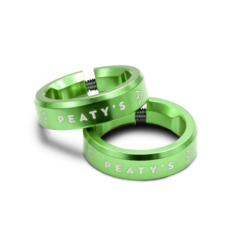 Objímky ke gripům - PEATY'S Monarch Lock Ring - Emerald Odeslání Ihned