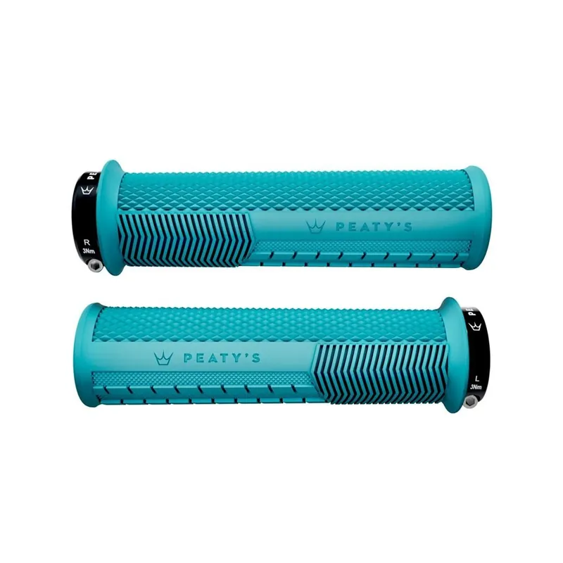 Gripy - PEATY'S Monarch Knurl Thin - Turquoise Oblíbený