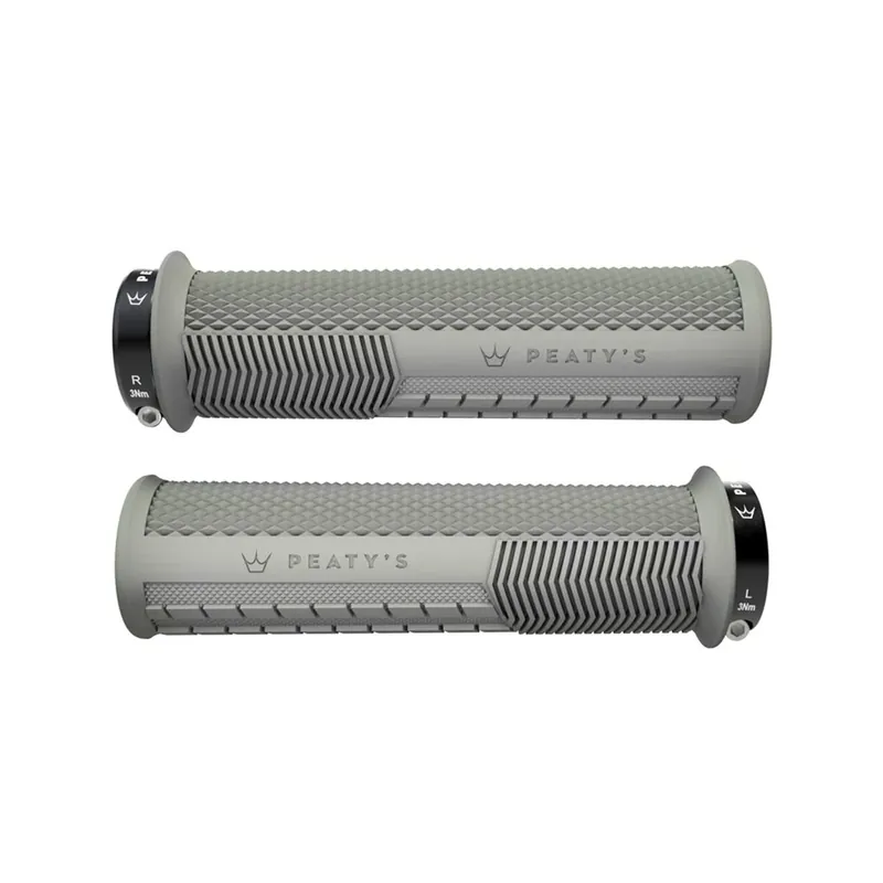 Gripy - PEATY'S Monarch Knurl Thick - Slate Finální Výprodej