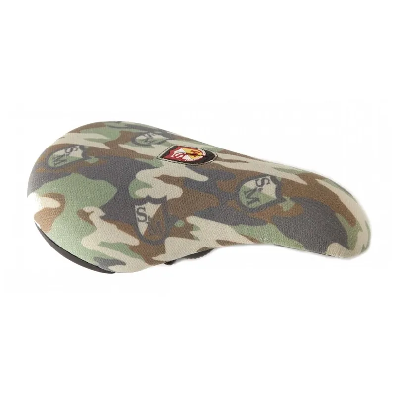 Sedlo BMX - S&M Fat Pivotal - camo Dokud Zásoby Vydrží