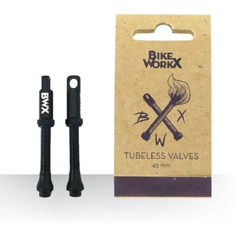Vrácení Zdarma Bezdušové ventilky - BIKEWORKX Tubeless Valves - Galuskové