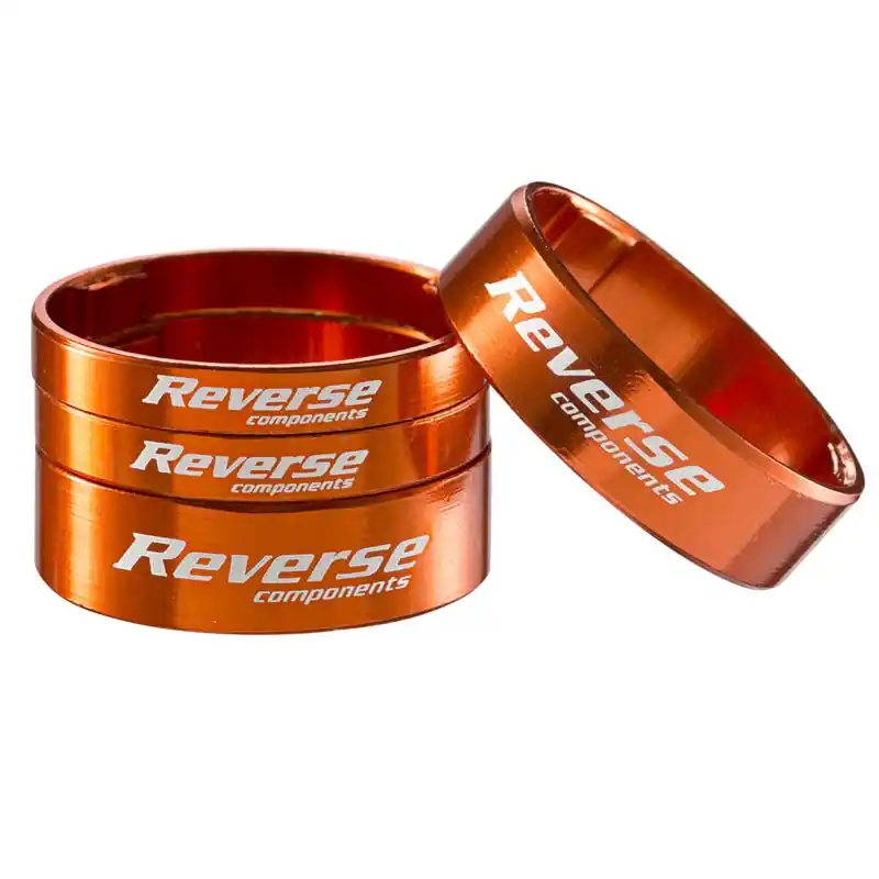 Tovární Cena Podložky pod představec - REVERSE Alloy Ultra-Lite 1-1,8" - oranžová