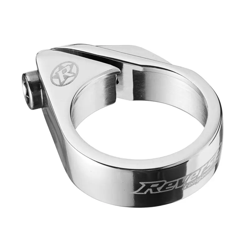 Pouze Dnes Sedlová spona - REVERSE Bolt 34,9 mm - Silver
