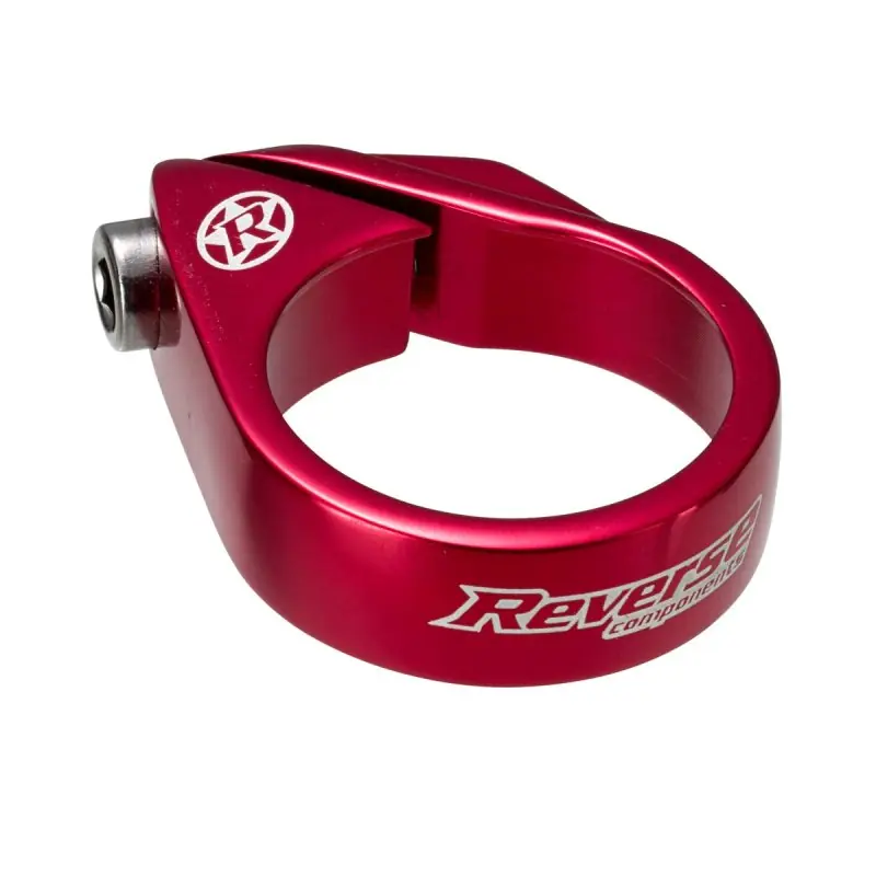 Nejprodávanější Sedlová spona - REVERSE Bolt 31,8 mm - Red