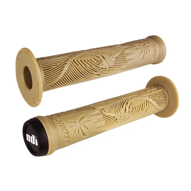 Gripy - ODI Hucker flange - Sand Nová Kolekce