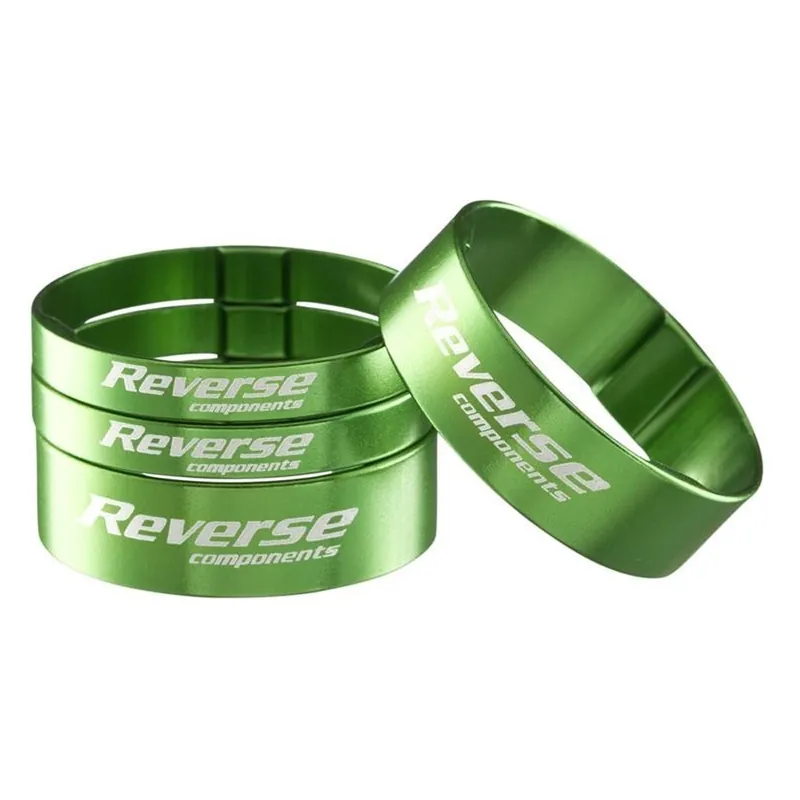 Podložky pod představec - REVERSE Alloy Ultra-Lite 1-1,8" - zelená Koupit Online