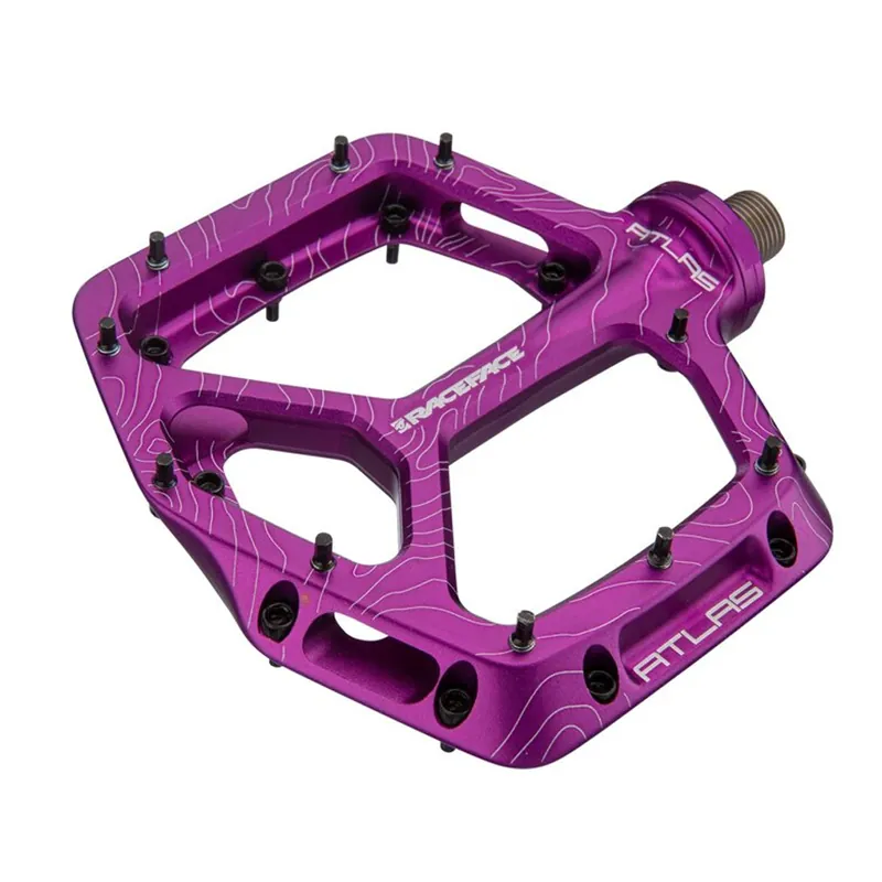 Pedály - RACE FACE Atlas 22 - Purple Akční Cena