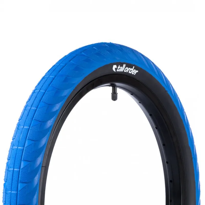 Plášť BMX - TALL ORDER Wallride 20" - Blue/Black Sezónní Sleva