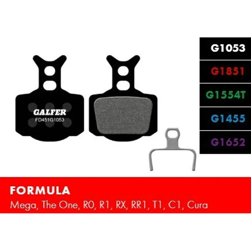 Nejlepší Volba Brzdové destičky - GALFER FD451 - Formula