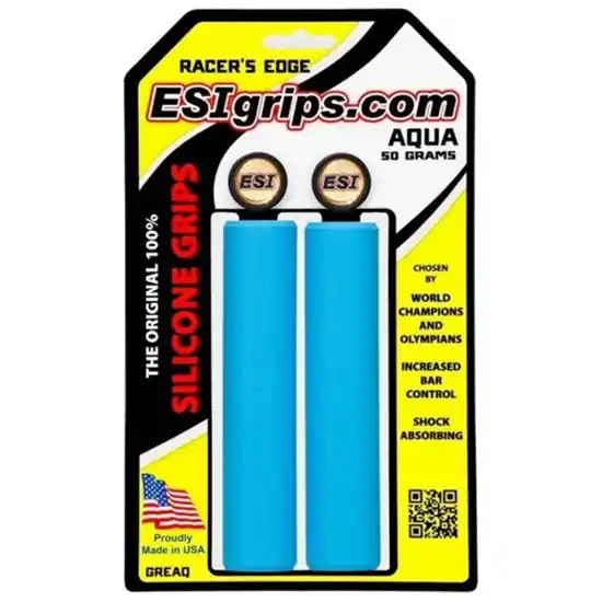 Gripy - ESIGRIPS RACER´S Edge - aqua Výprodej