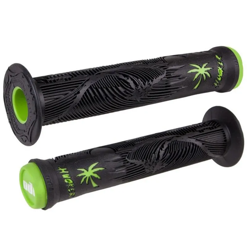 Gripy - ODI Hucker flange - Black/Green Hit Sezóny