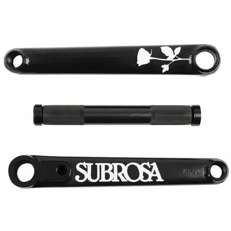 Kliky BMX - SUBROSA Rose - Matte Black Přímo Od Výrobce