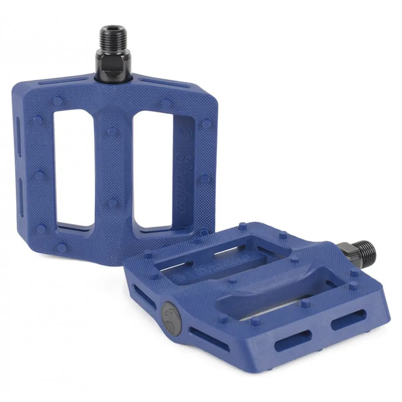 Pedály BMX - SHADOW Surface Plastic - Navy Omezená Nabídka