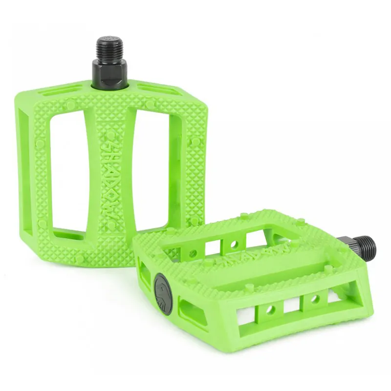 Pedály BMX - SHADOW Ravager Plastic - Neon Green Super Cena