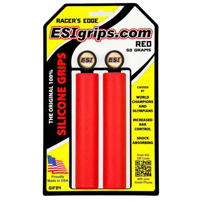 Gripy - ESIGRIPS RACER´S Edge - červená Super Cena