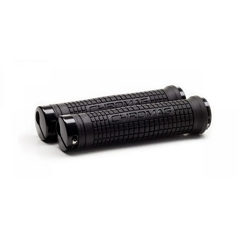 Gripy - CHROMAG SquareWave XL Lock-On - černá Cenová Bomba