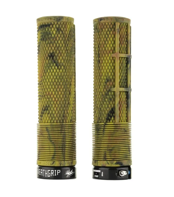Gripy - DMR Brendog Deathgrip Non Flange Thick - camo Zlevněný