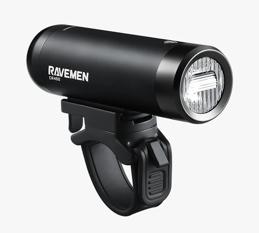 Ravemen CR450 přední světlo Akce
