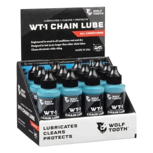 WOLF TOOTH mazivo na řetěz WT-1 Chain Lube 59 ml 12ks Víkendová Akce