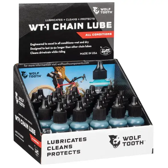 WOLF TOOTH mazivo na řetěz WT-1 Chain Lube 0.5 oz 25ks Objednat Nyní