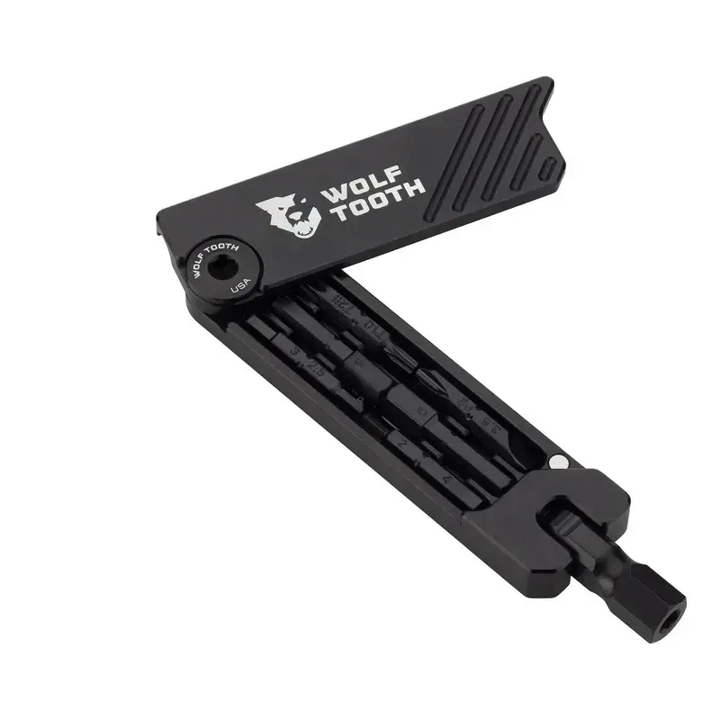 WOLF TOOTH nářadí 6-BIT Hex Wrench Multi-Tool černá Vysoce Kvalitní
