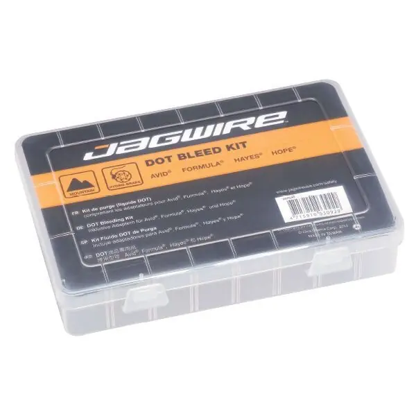 Jen Po Omezenou Doba JAGWIRE odvzdušňovací set Pro DOT Bleed Kit