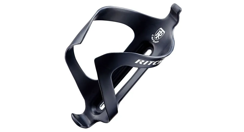 Omezená Nabídka RITCHEY košík na lahev WCS Carbon UD Matte Black w/ White logo