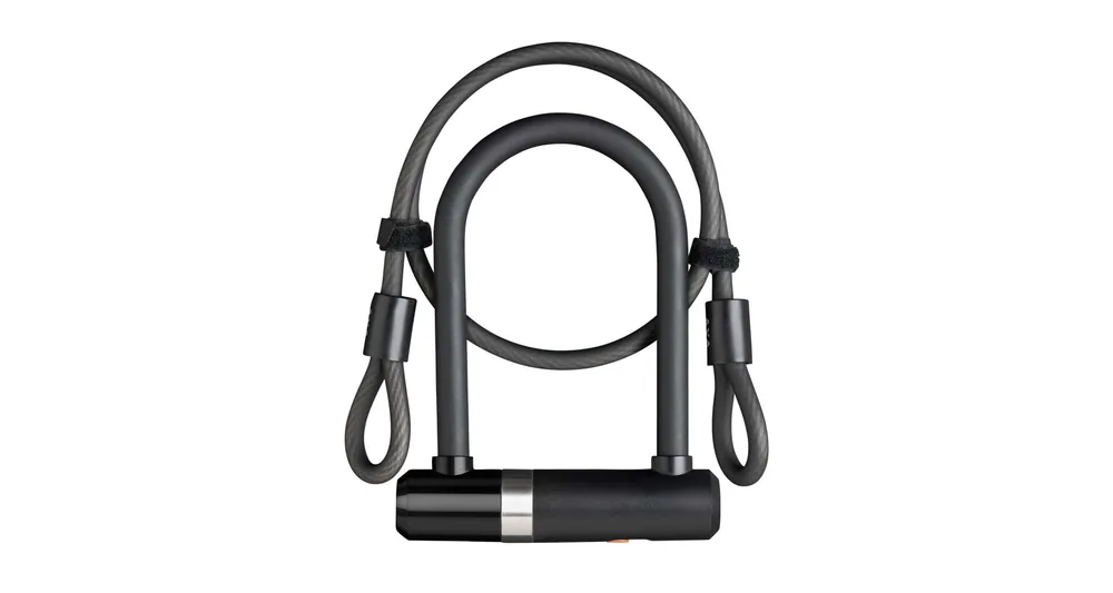 Dokud Zásoby Vydrží AXA zámek Newton UL Mini 150/14 + kabel 100/8 klíč černá