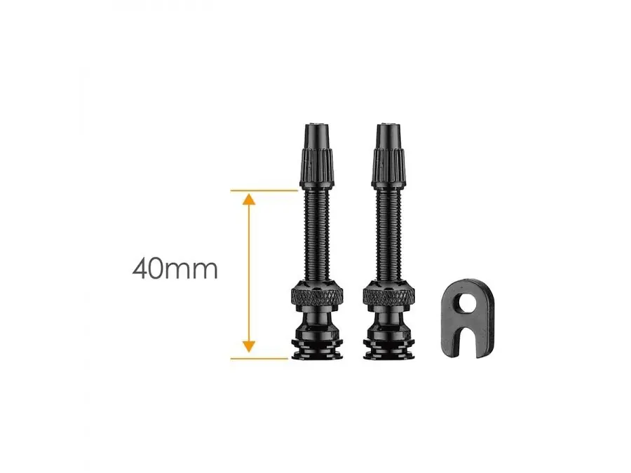 CICLOVATION bezdušový ventilek Light-weight 40mm černá Ověřený